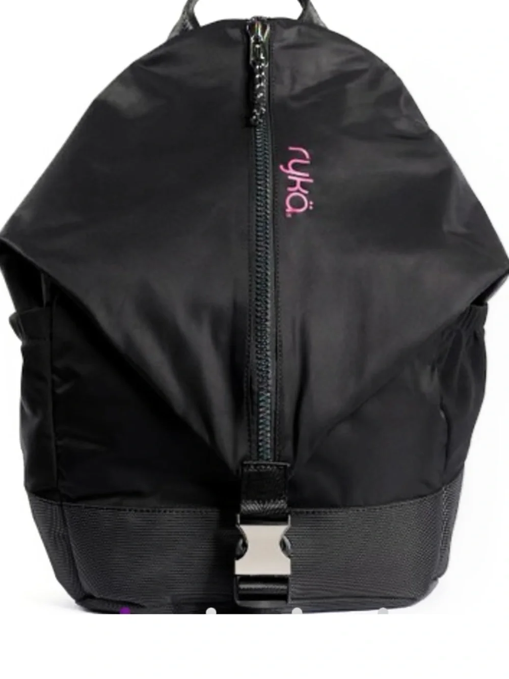 RYKA Backpack NWT Epic Trek With Shoe Bag Gym Laptop Overnight School Black Lg